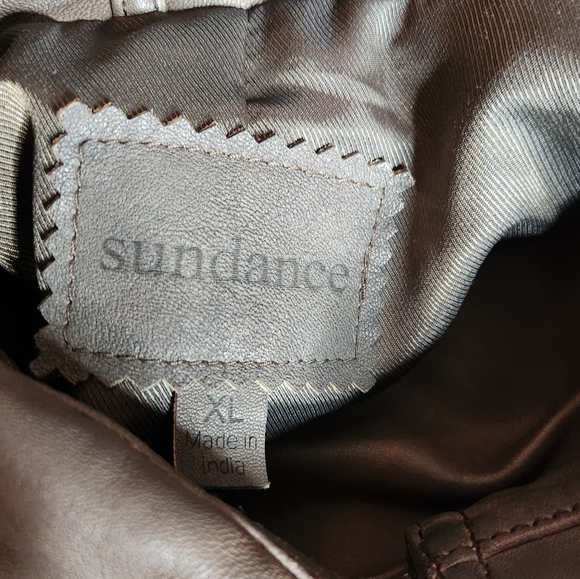 Sundance Carmicheal Leather Trenchcoat in Tuape | Size XL - Picture 10 of 14